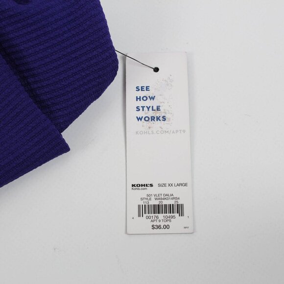 Apt 9 NWT Top - Size XXL, NWT - Picture 6 of 10